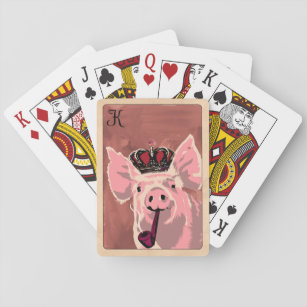 King Pig Playing Cards