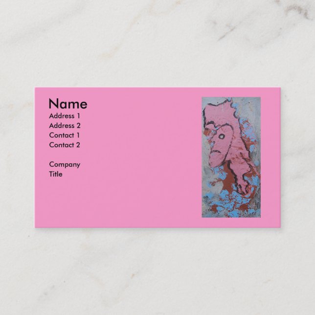 KING PINK BUSINESS CARD (Front)