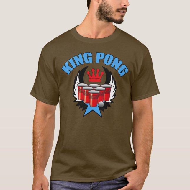 King Pong 2 - Beer Pong T-Shirt (Front)