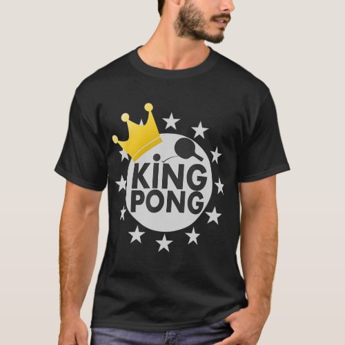 King Pong Ping Pong Champion T_Shirt
