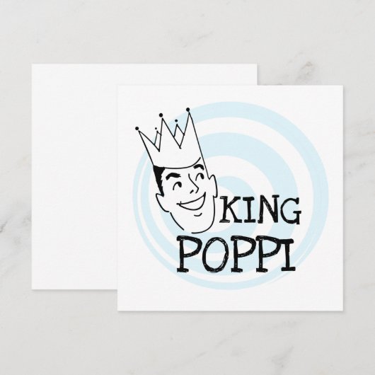 King Poppi T-shirts and Gifts (Front/Back)