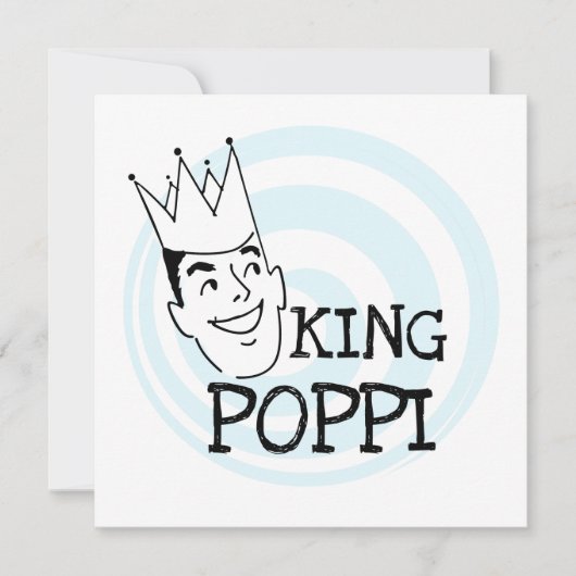 King Poppi T-shirts and Gifts (Front)