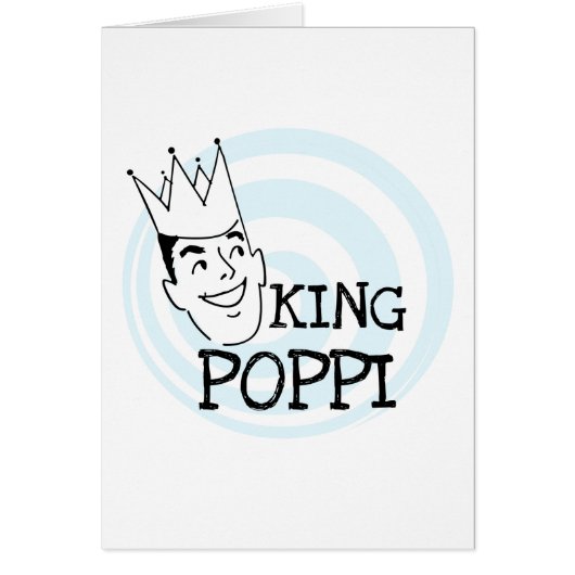 King Poppi T-shirts and Gifts (Front)