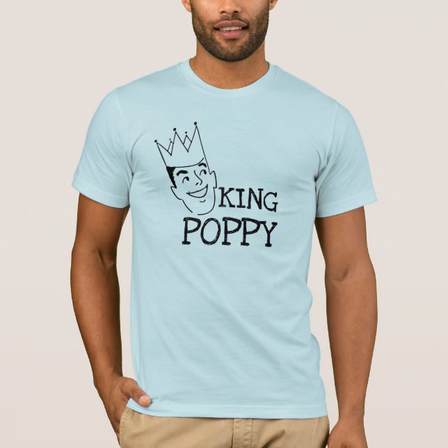 King Poppy T-shirts and Gifts (Front)
