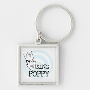 King Poppy T-shirts and Gifts Keychain