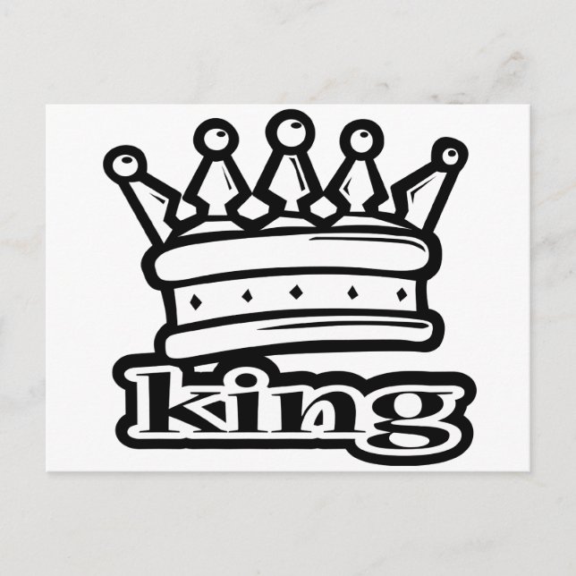 King Postcard (Front)