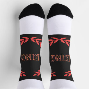 KING Printed high-quality and eco-friendly Stylish Socks