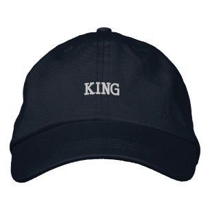 KING Printed text Name Hair accessories Modern-Hat Embroidered Baseball Cap