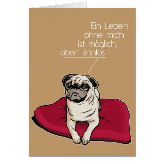 King Pug 2 Cards