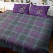 King Purple & Green Plaid