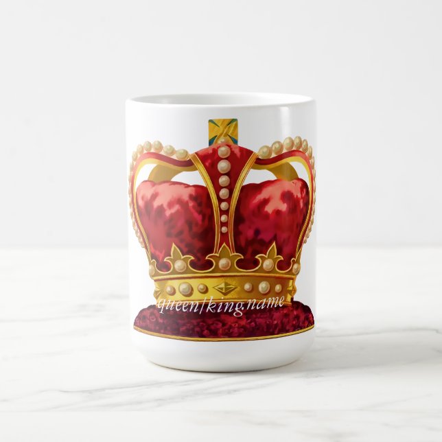 king/queen coffee mug (Center)