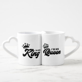 King & Queen Connecting Mugs 