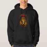 King Queen Lion Princess Wild African Animal Lion Hoodie