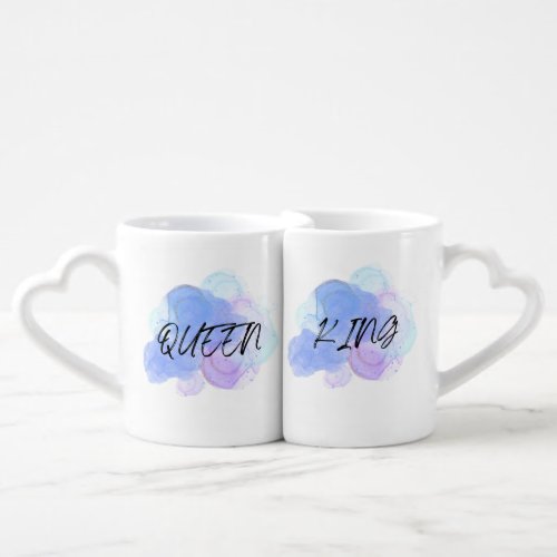 KING QUEEN Lovers Mug