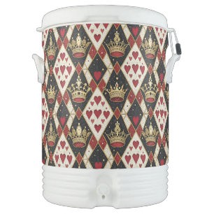 King & Queen of Hearts Beverage Cooler