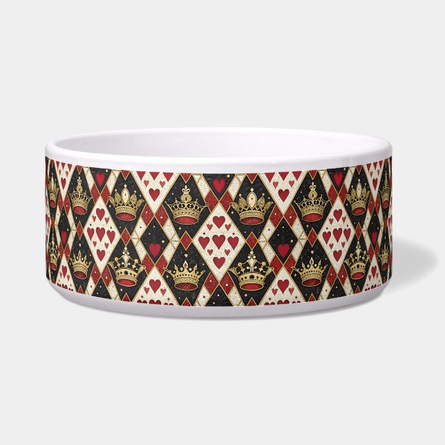 King & Queen of Hearts Bowl (Front)