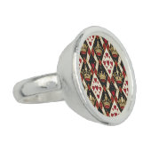 King & Queen of Hearts Ring (Side)