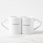 King & Queen Personalize Coffee Cups (Back Nesting)