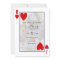 King Queen Playing Card Invitation
