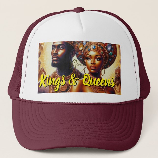 King & Queens  Trucker Hat (Front)