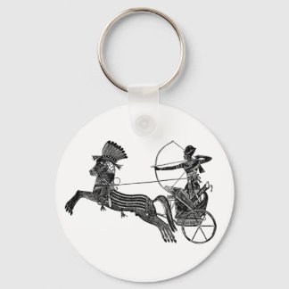 King Ramesses II Egyptian Vintage Art Keychain! Keychain