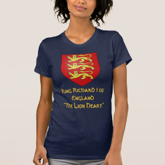 King Richard I of England "The Lionheart" T-Shirt