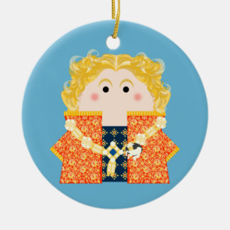 King Richard II of England Ceramic Ornament
