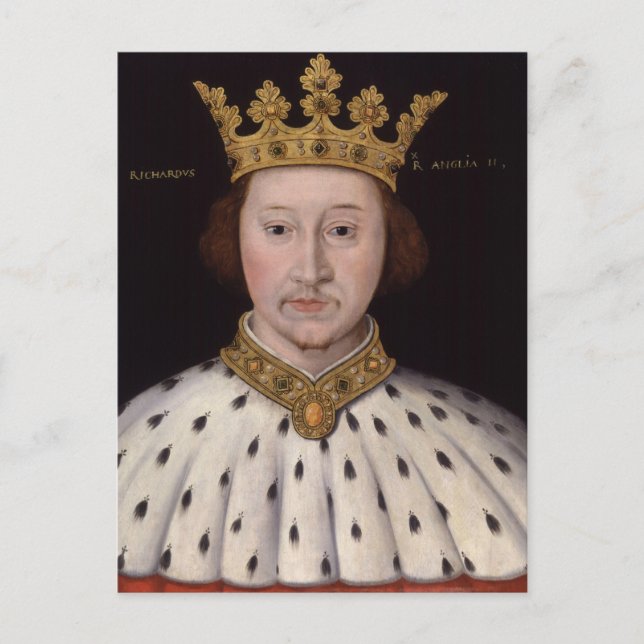 King Richard II of England Postcard (Front)