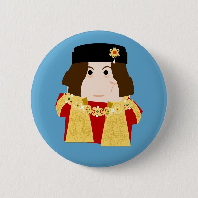 King Richard III of England Button (Front)