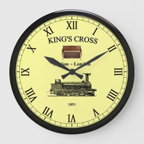 Kings Cross StationLondon EnglandUpright Piano Large Clock