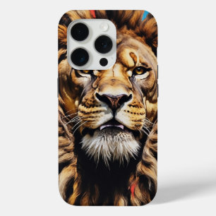 King’s Gaze Lion iPhone Case