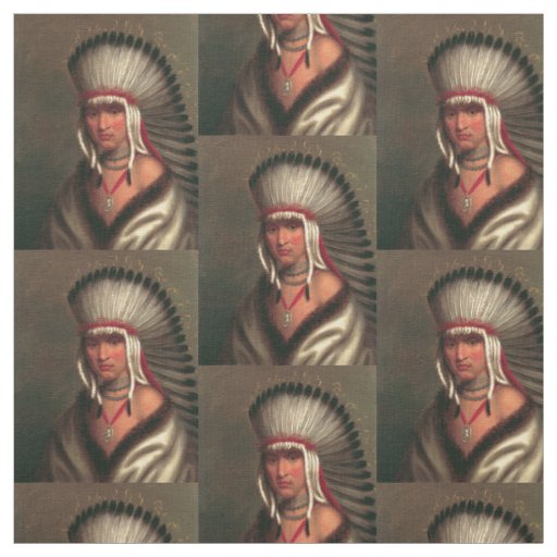 King’s “Generous Chief” art fabric