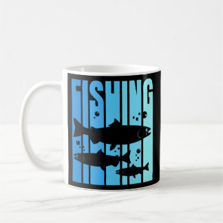 King Salmon Chinook Salmon Fishing Coffee Mug