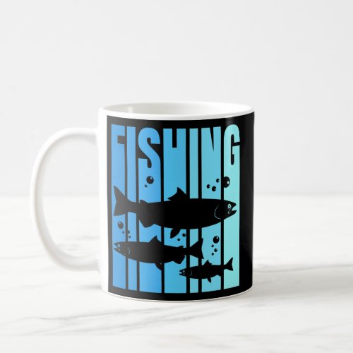 King Salmon Chinook Salmon Fishing  Coffee Mug