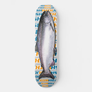 King Salmon Skateboard Deck