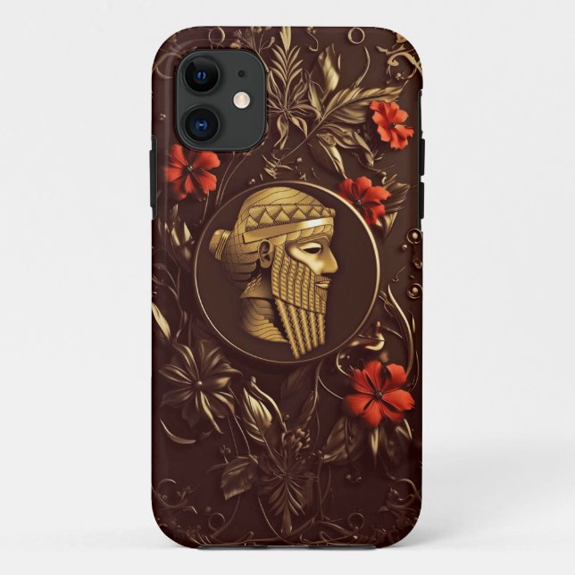 King Sargon iPhone / iPad case (Back)