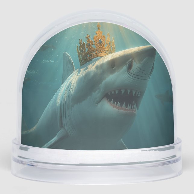 King shark snow globe (Front)