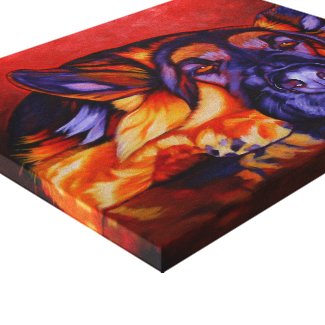 King Shepherd Canvas Art King Shepherd Canvas Art
