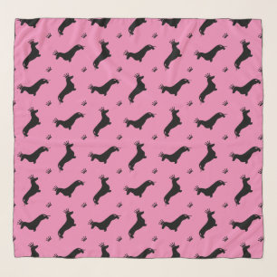 King Short Hair Dachshund - pattern 1 Scarf