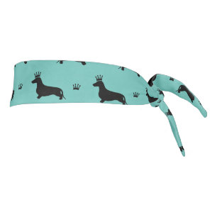 King Short Hair Dachshund - pattern 1 Tie Headband