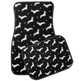King Short Hair Dachshund - pattern 2 Car Floor Mat