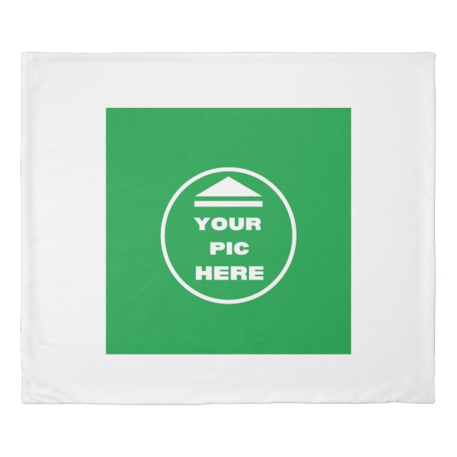 King Size Duvet Cover - Add Your Image  (Front)