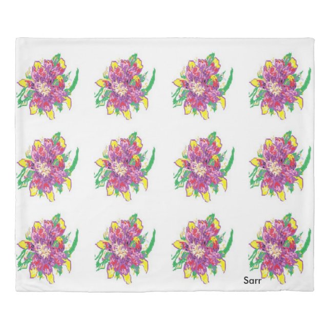 King Size Duvet Cover Asiatic Lilly (Front)
