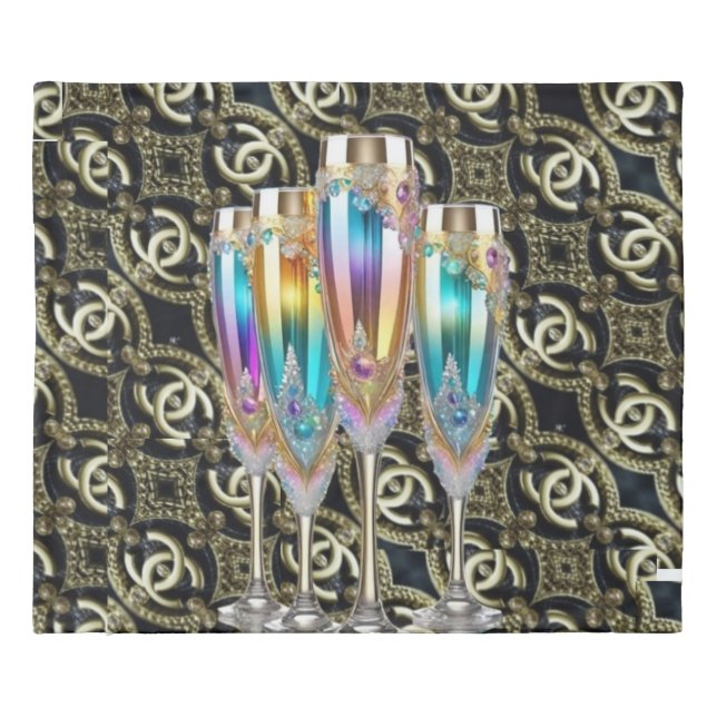 King Size Duvet Cover Custom bedding is a fun and  (Back)