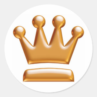 King Size Stickers..! Classic Round Sticker