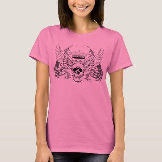 king skull - ladies T-Shirt