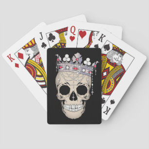 King Skull Poker Cards