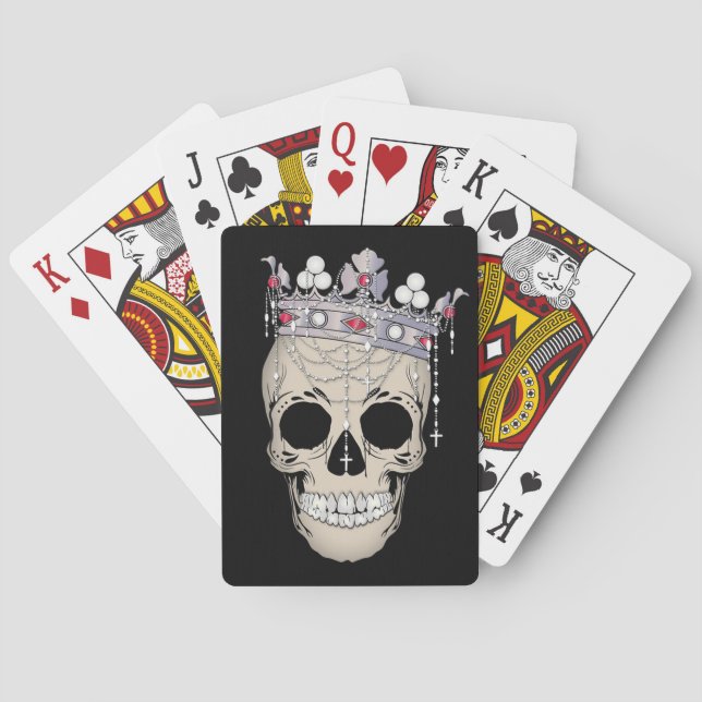 King Skull Poker Cards (Back)