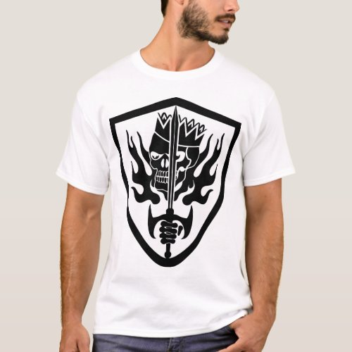 King Skull Shield T_Shirt
