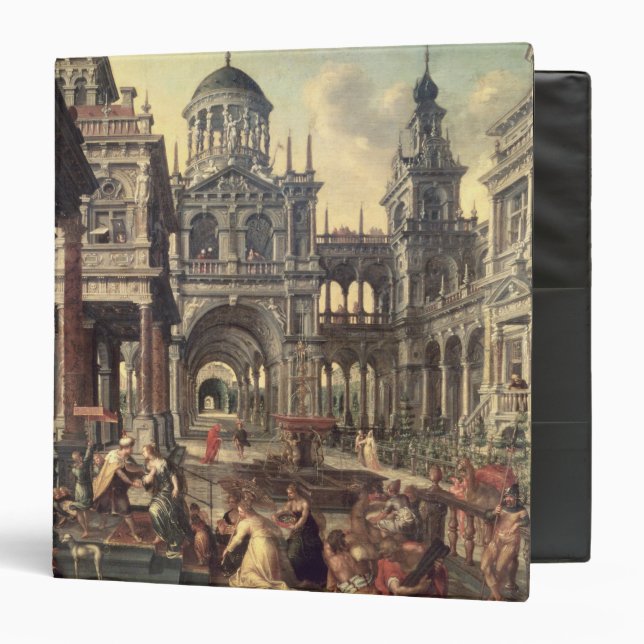 King Solomon and the Queen of Sheba 3 Ring Binder (Front/Inside)